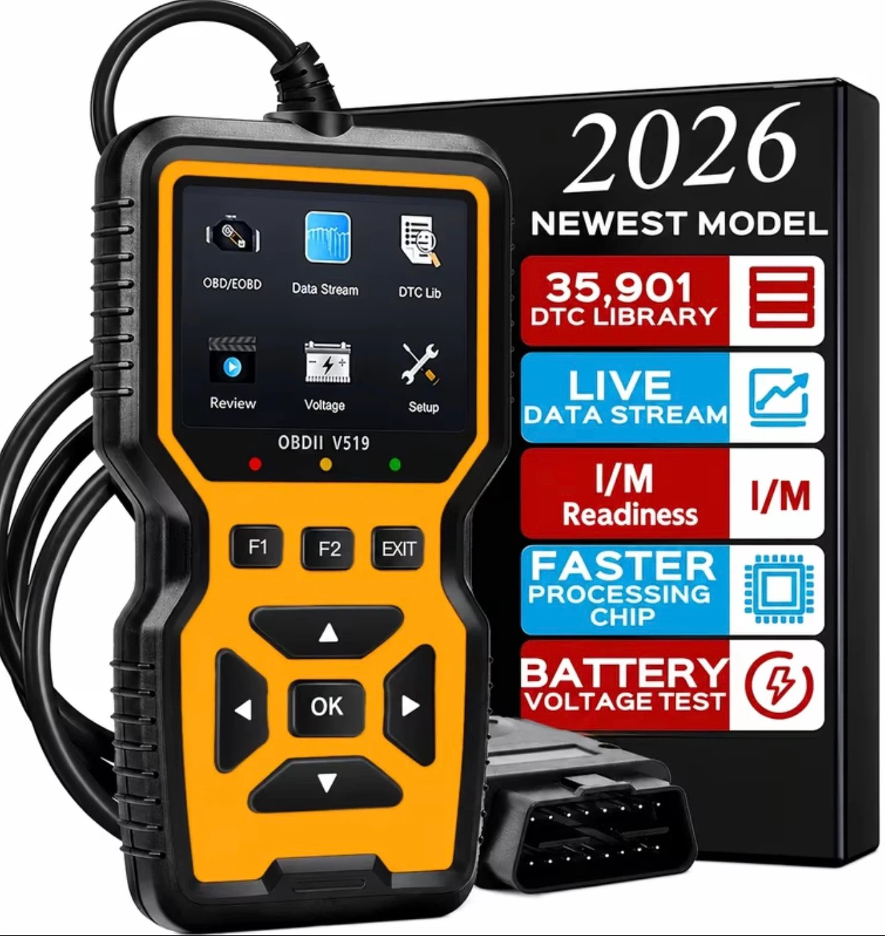 OBDII V519 Diagnostic Scanner Tool