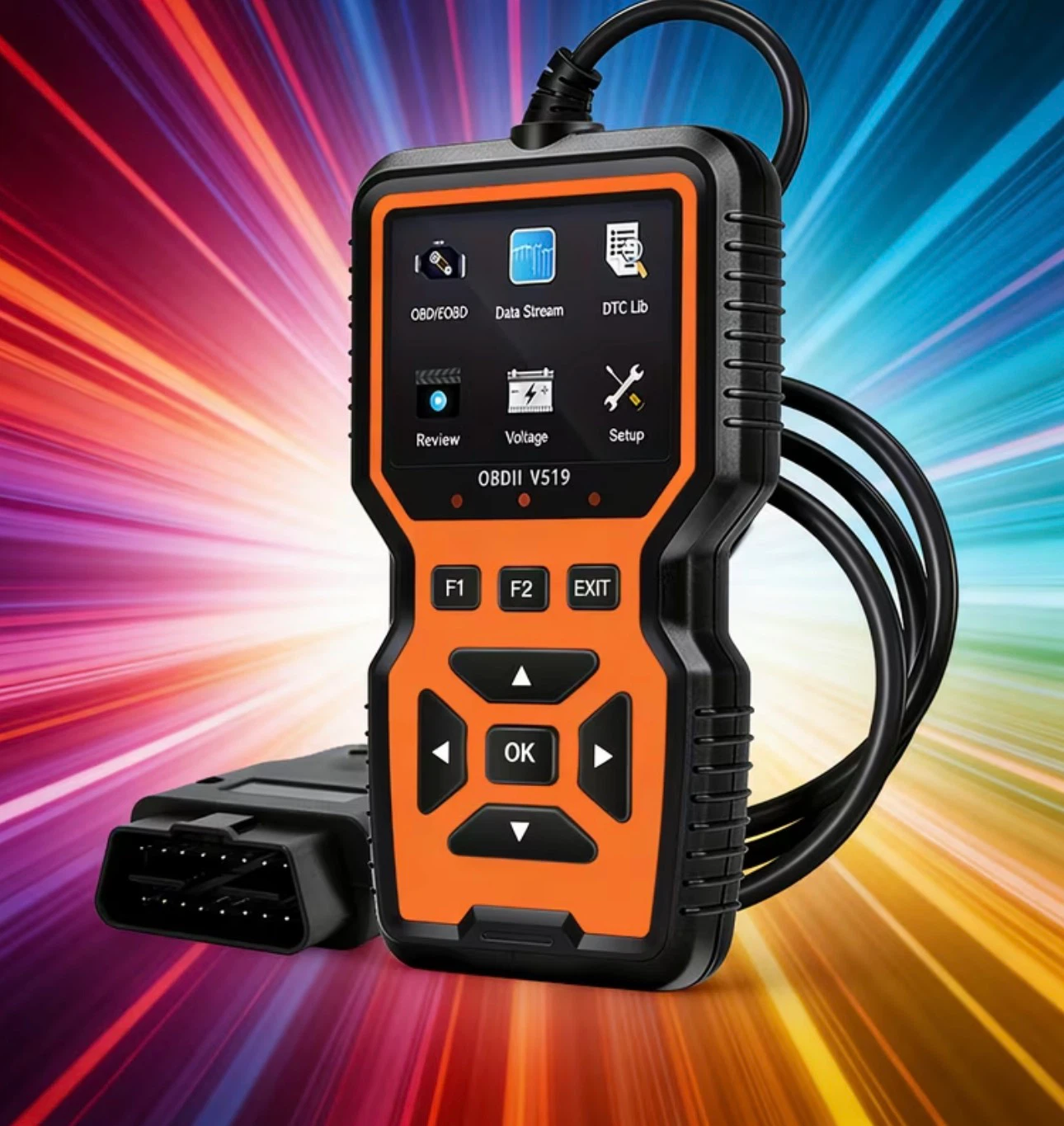 OBDII V519 Car Diagnostic Scanner Tool