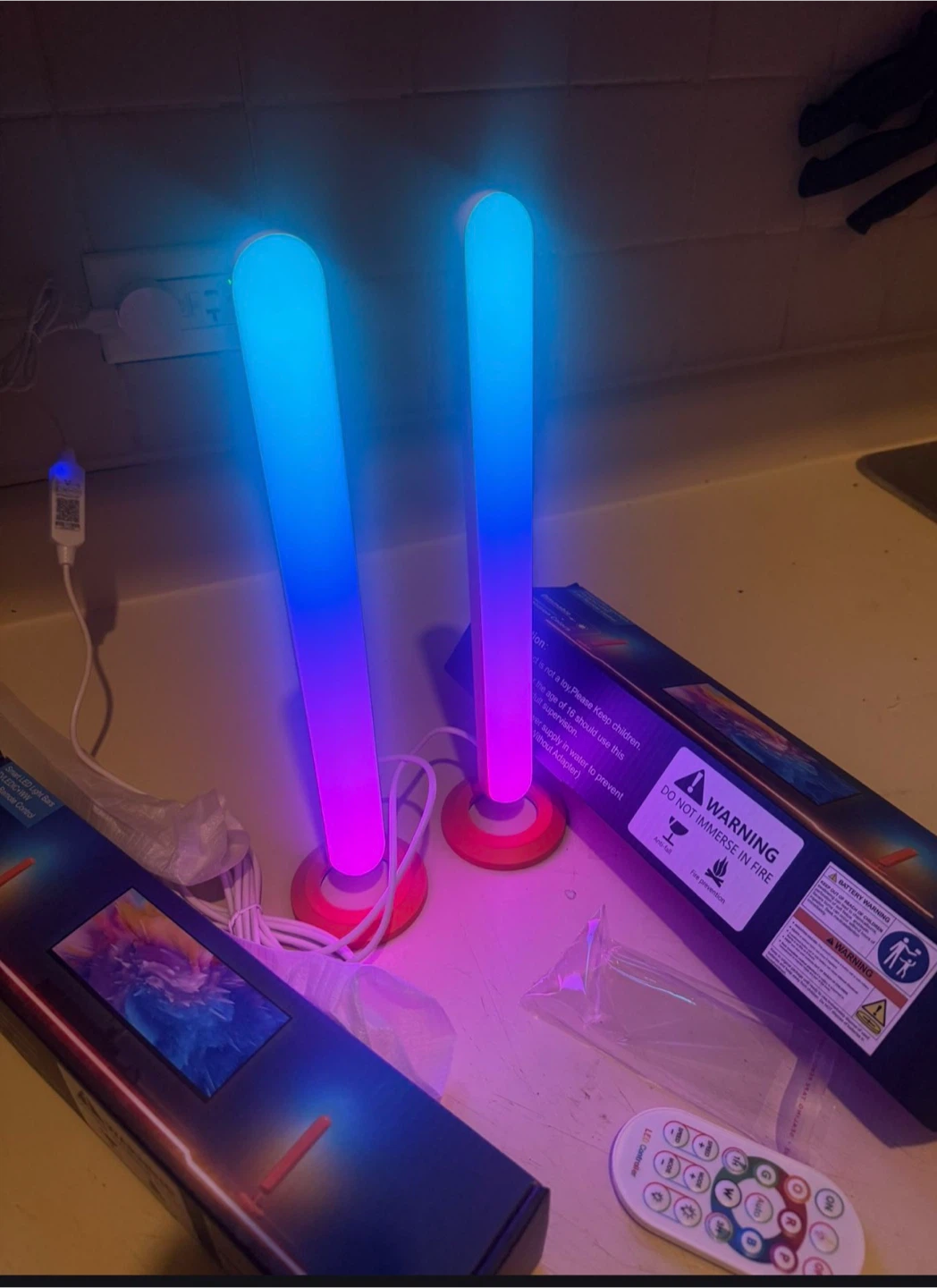 2 pack  Smart LED Light Bars - photo 2