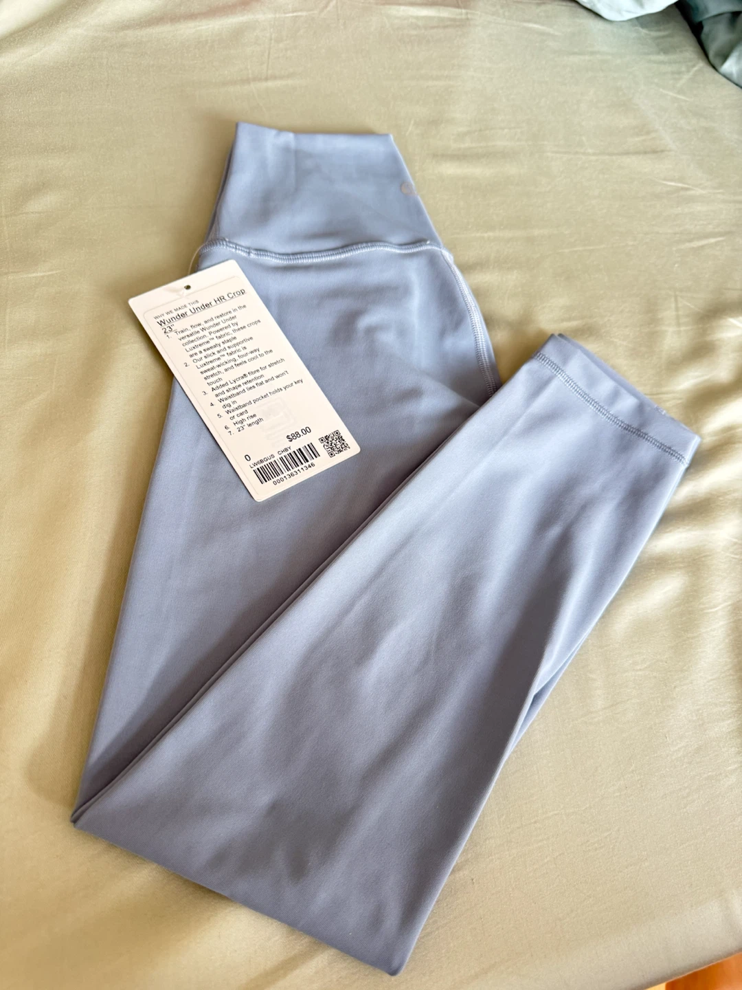 Lululemon Wunder Under HR Crop Leggings - Size 0