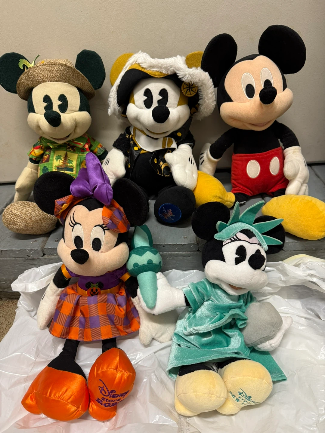 Disney Park & Cruise Exclusive Plush Lot For Sale