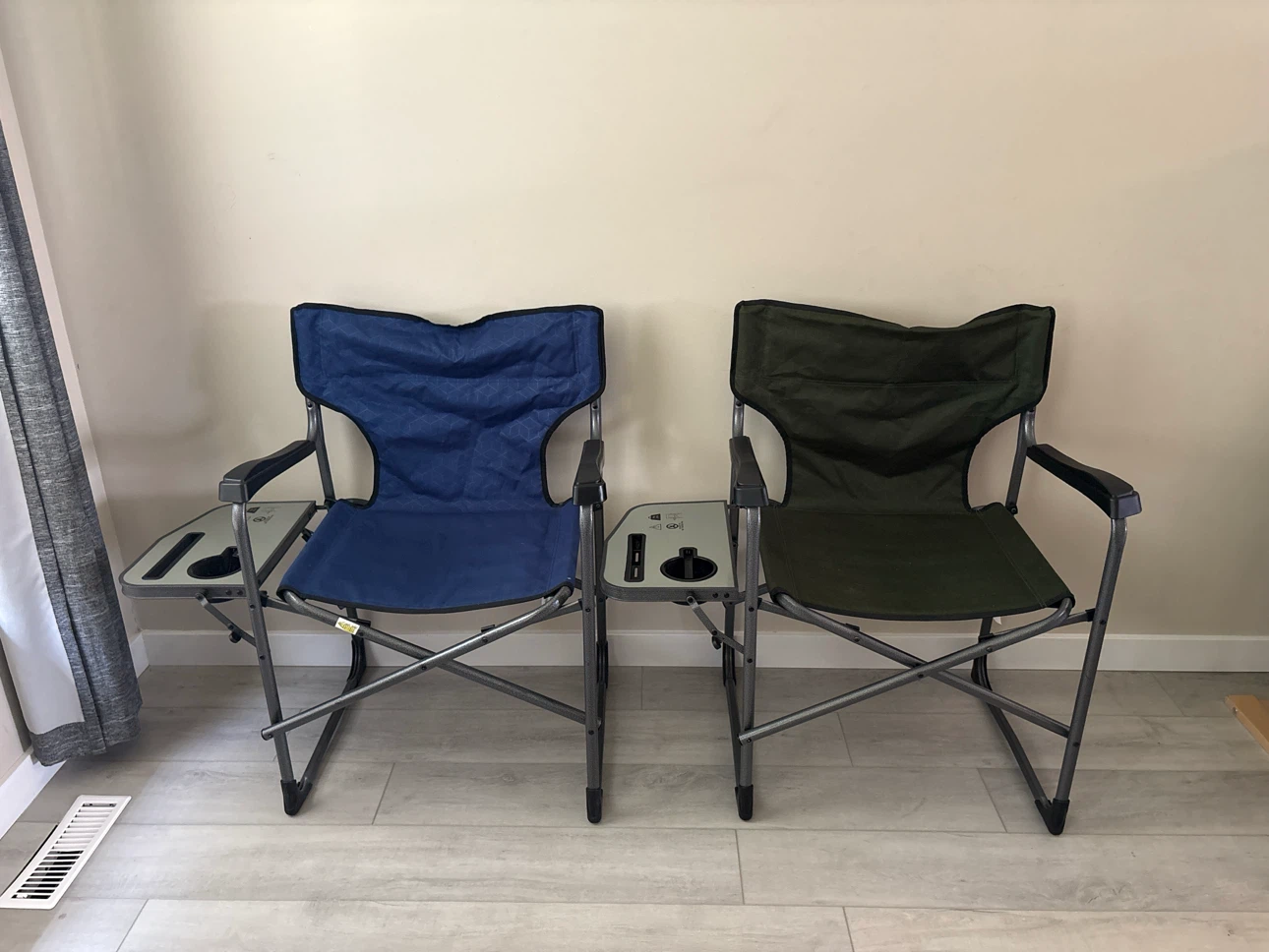 Folding Camping Chairs with Side Table