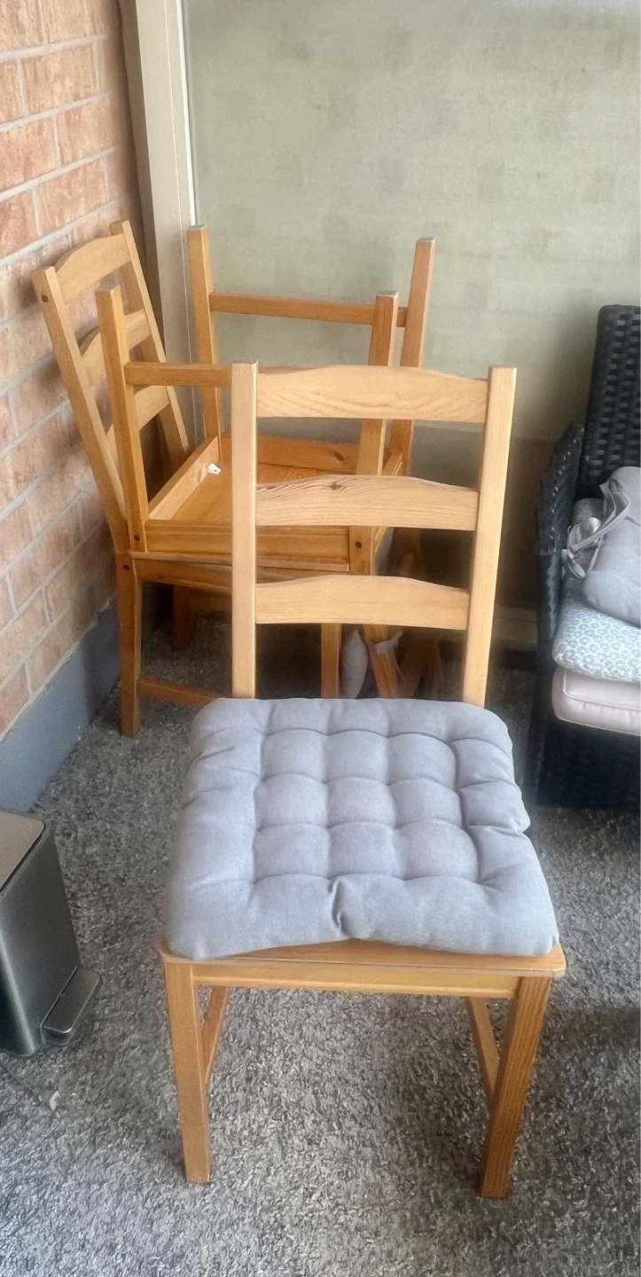 4 IKEA PINNTORP Chairs & Cushions - photo 4
