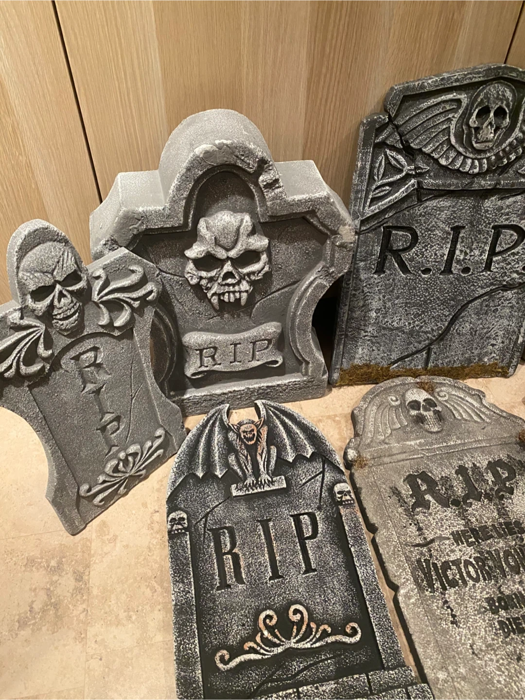 Halloween Tombstone Decorations (Set of 13) - photo 3