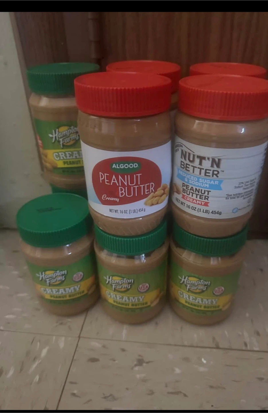 7. Peanut Butter Lot - Hampton Farms, Algood, Nut'N Better