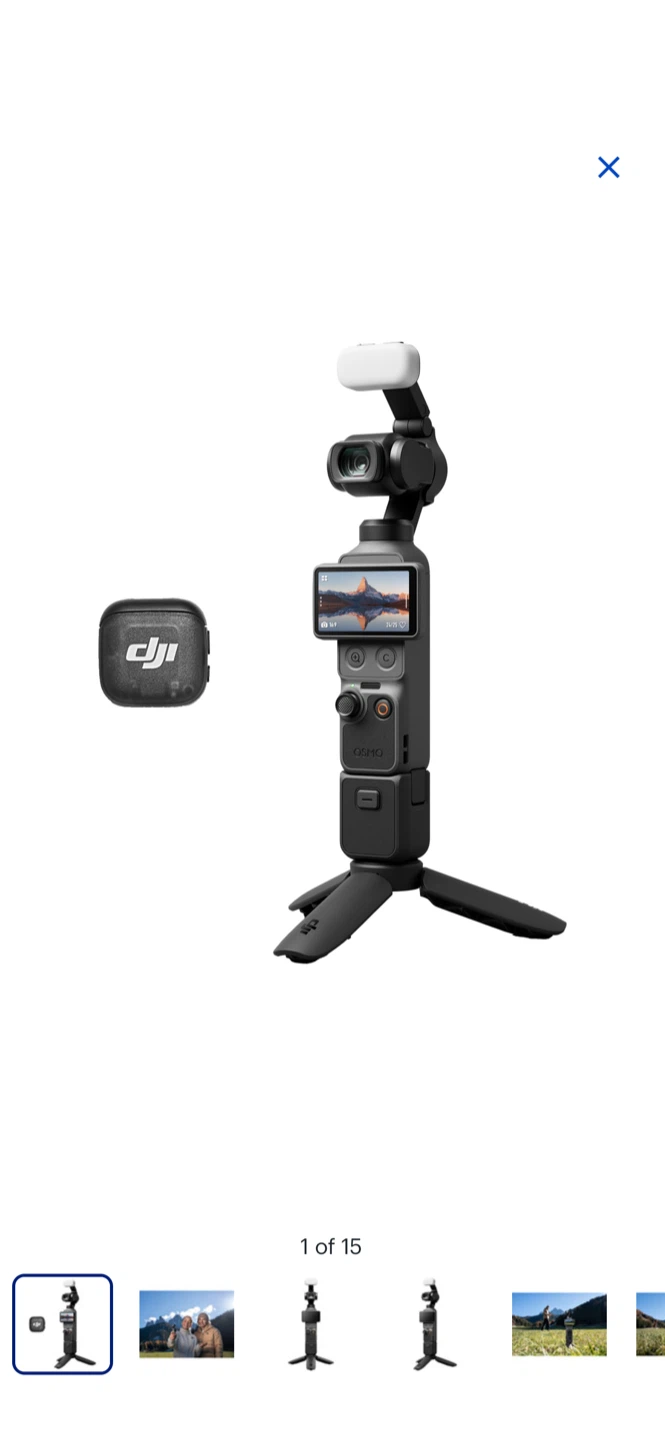 DJI Osmo Pocket 4 Creator Combo with Mic 3 – Like New - photo 4