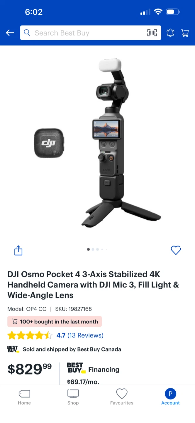 DJI Osmo Pocket 4 Creator Combo with Mic 3 – Like New - photo 5