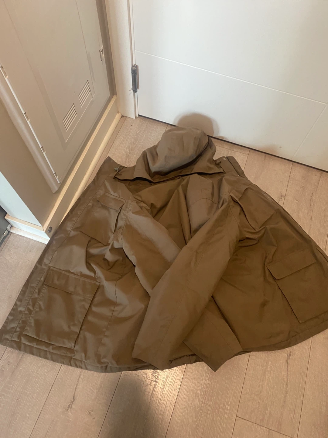 Denver Hayes Brown Hooded Winter Jacket