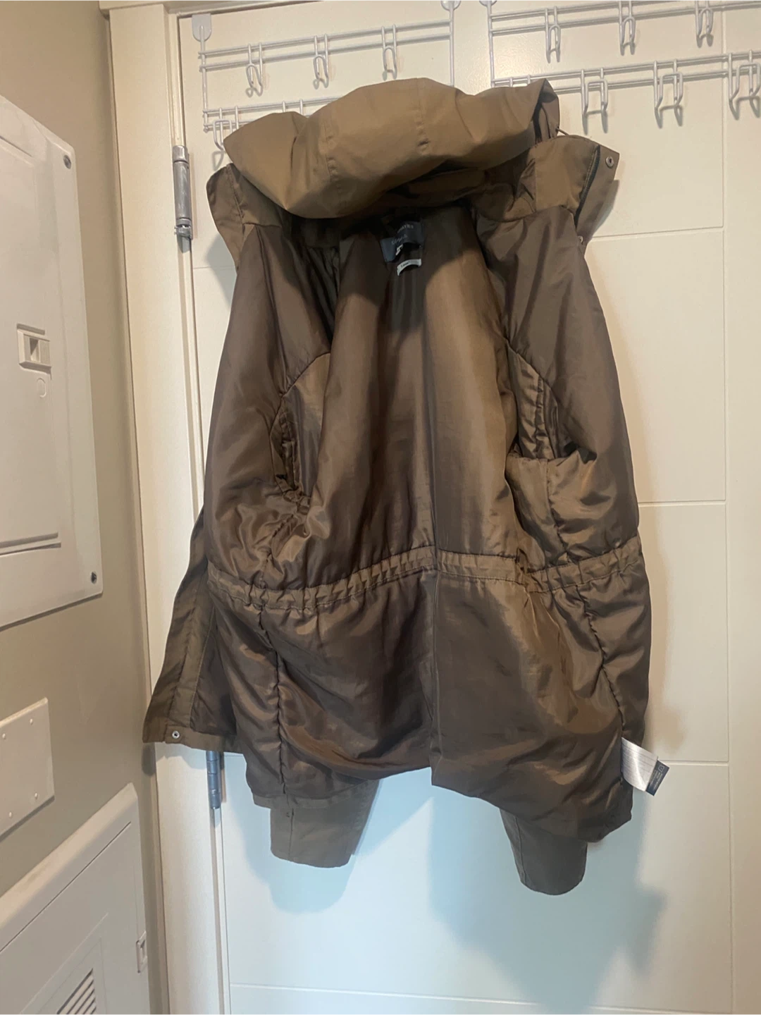 Denver Hayes Brown Hooded Winter Jacket - photo 2
