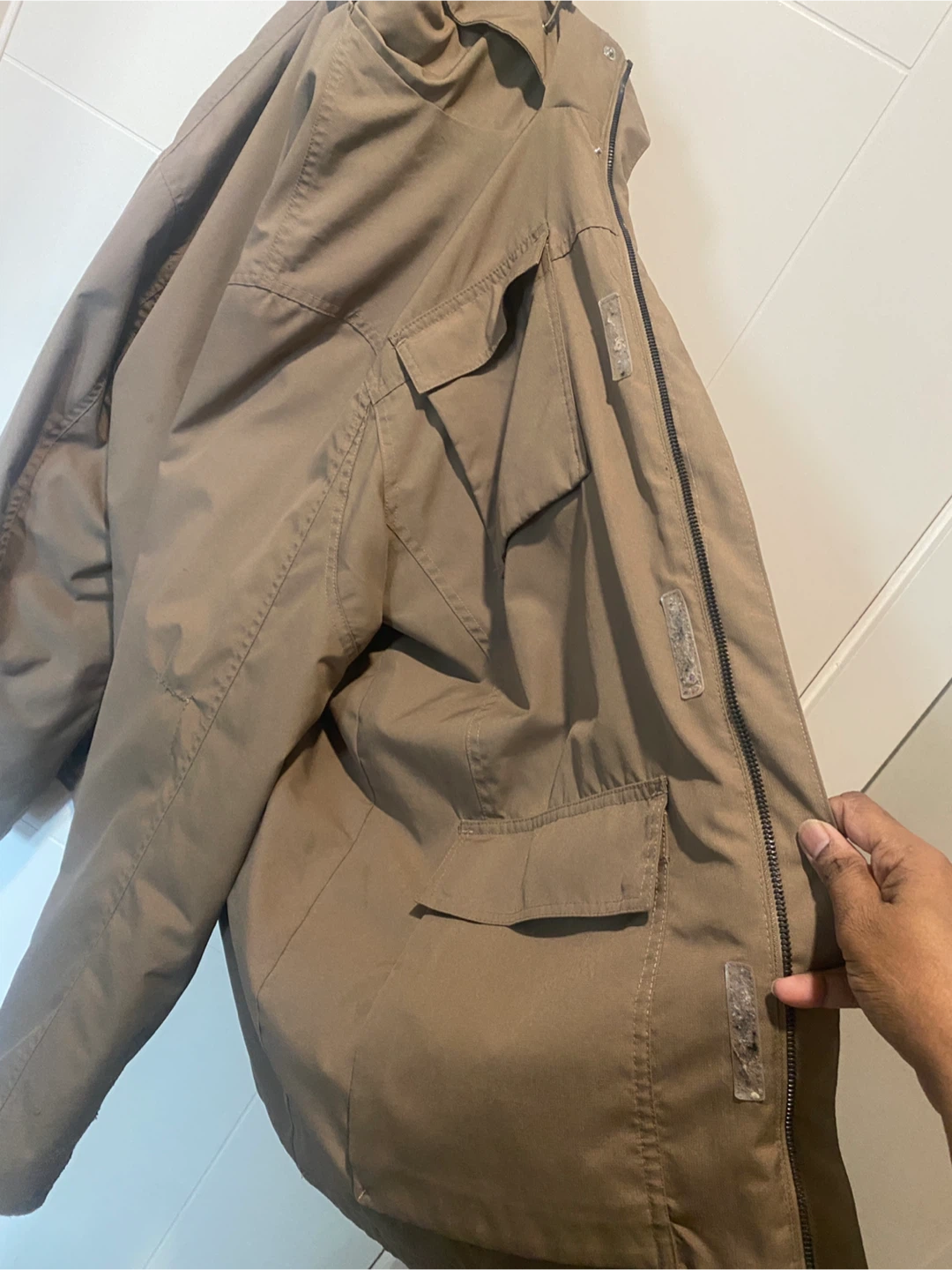 Denver Hayes Brown Hooded Winter Jacket - photo 4