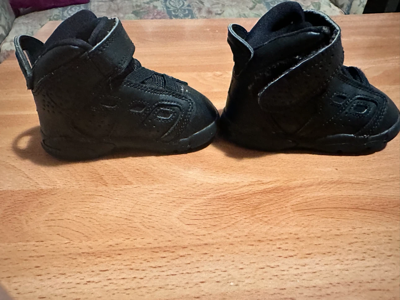 Jordan 6 Toddler Shoes - Black 4C - photo 3