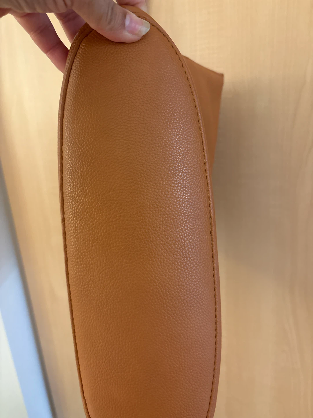 OAK + FORT Brown vegan Leather Tote Bag - photo 4
