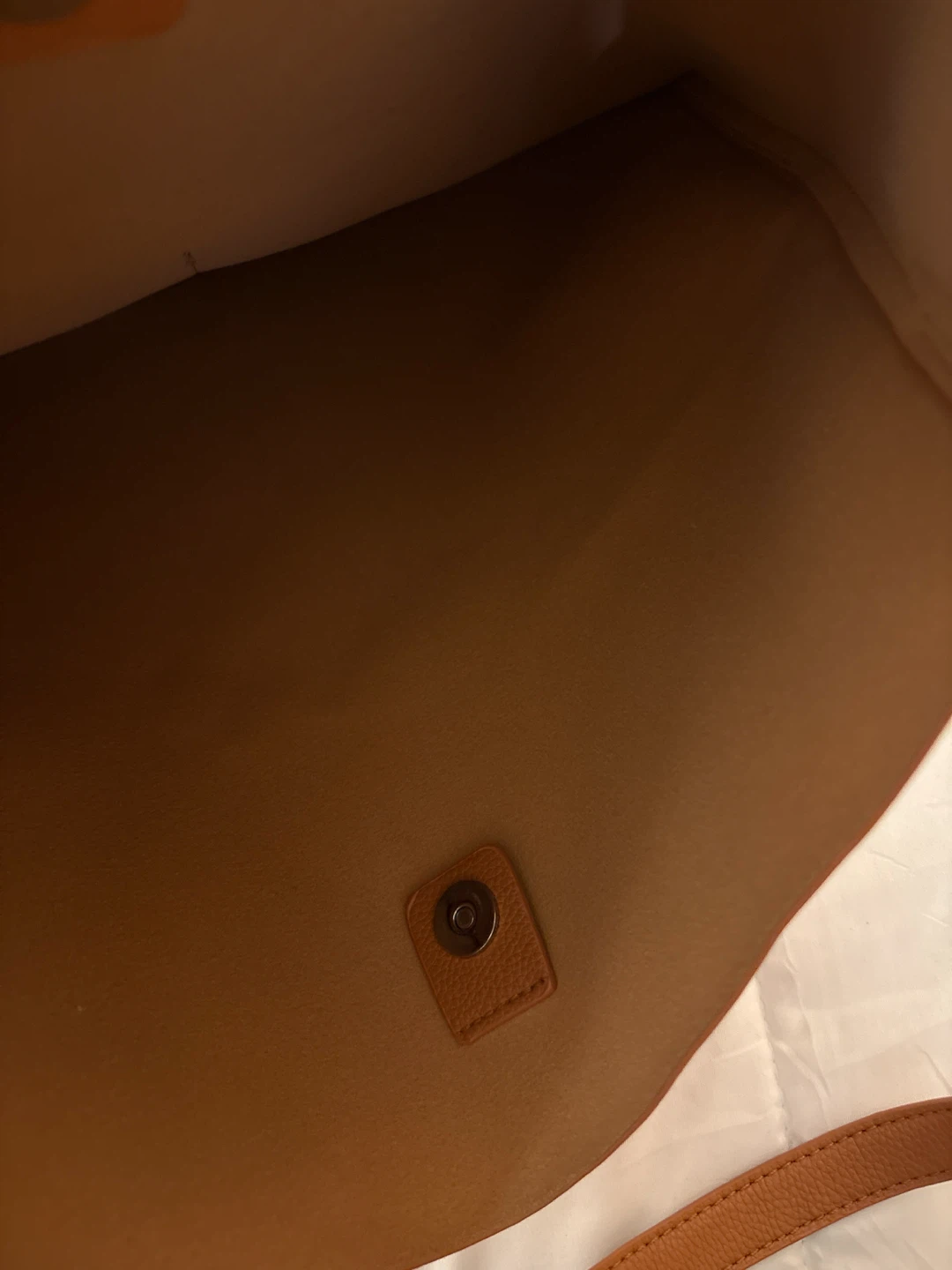 OAK + FORT Brown vegan Leather Tote Bag - photo 5