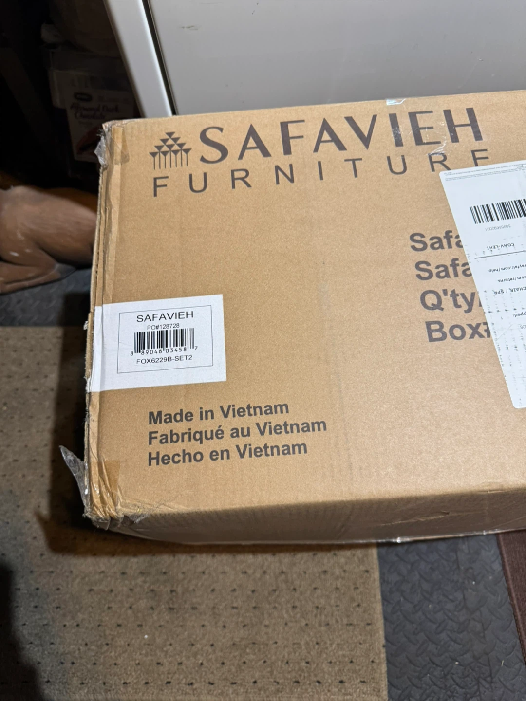 Safavieh Furniture FOX6229B Dining Chair Set - photo 2