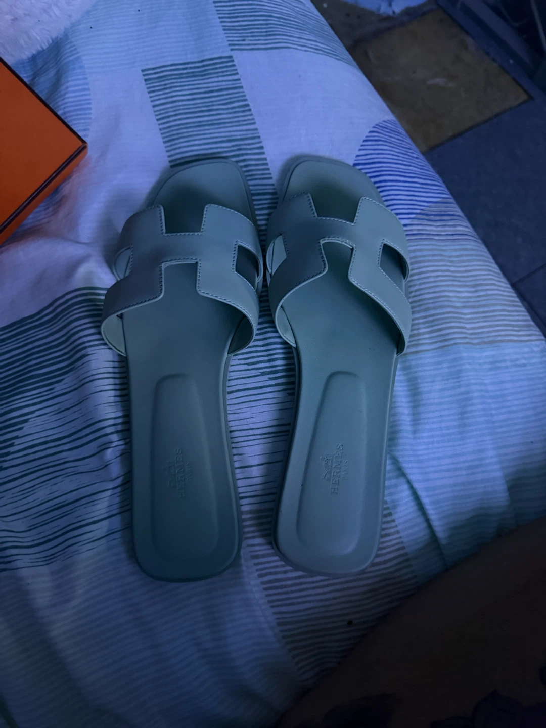Hermès Women's Slides Sandals Size 41.5