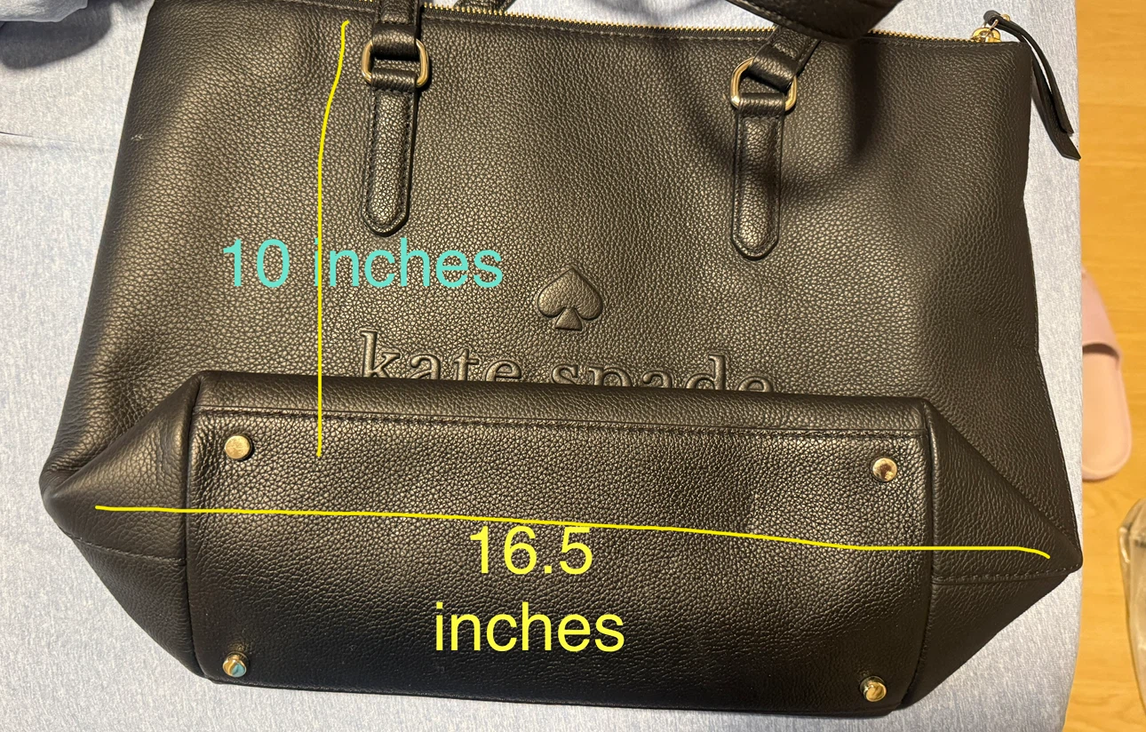 Kate Spade New York Black Leather Tote Bag - photo 3