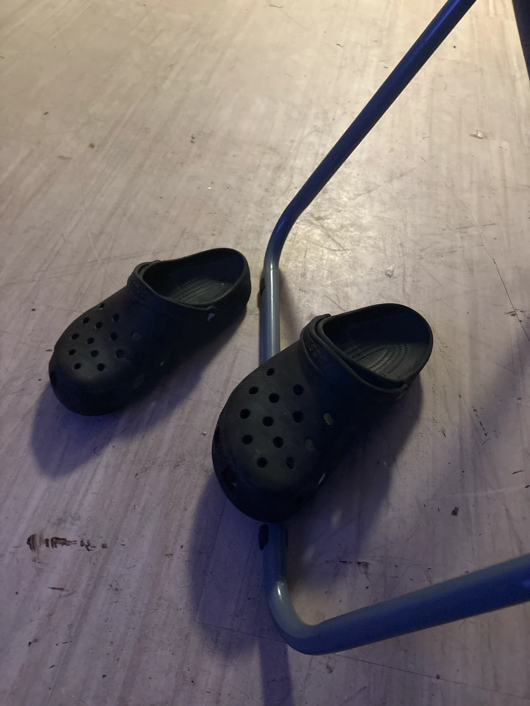 Black Crocs
