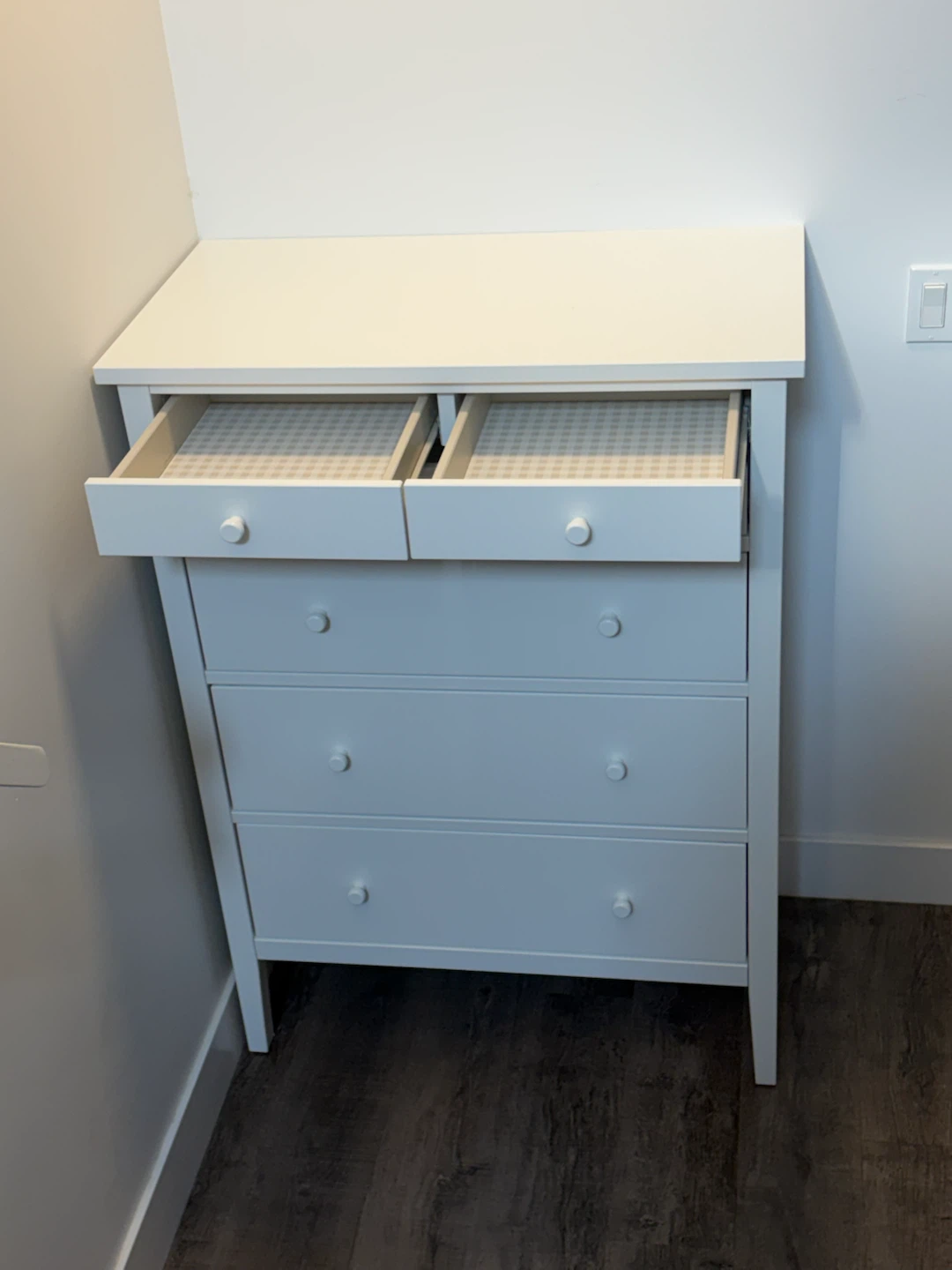 IKEA GULLABERG 6 Drawer dresser white - photo 2