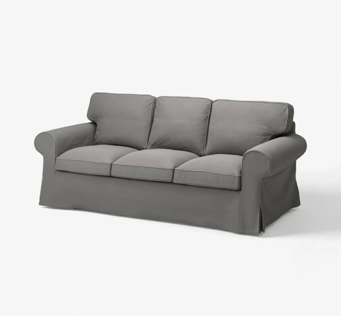 IKEA UPPLAND Sofa, Hakebo dark gray cover