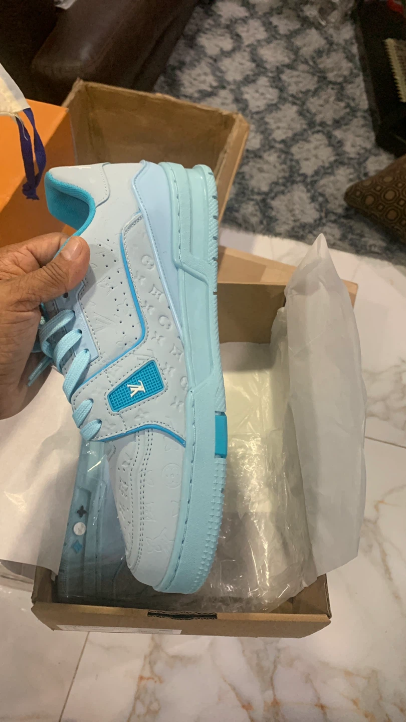 Louis Vuitton LV Trainer Light Blue
