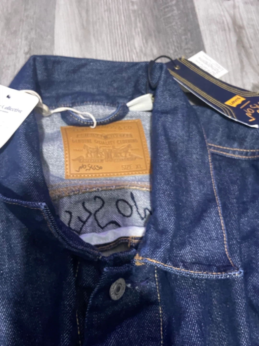 Levi's Denim Jacket with Corset Detail - photo 3