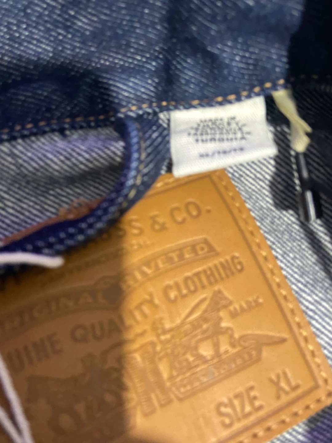 Levi's Denim Jacket with Corset Detail - photo 5