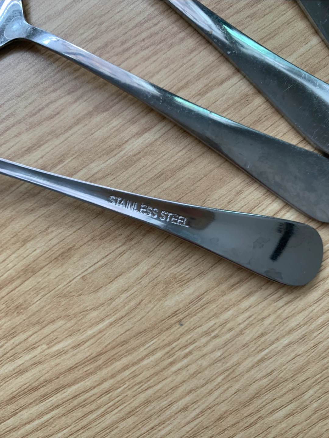 Set of 8 Stainless Steel Spoons - photo 3