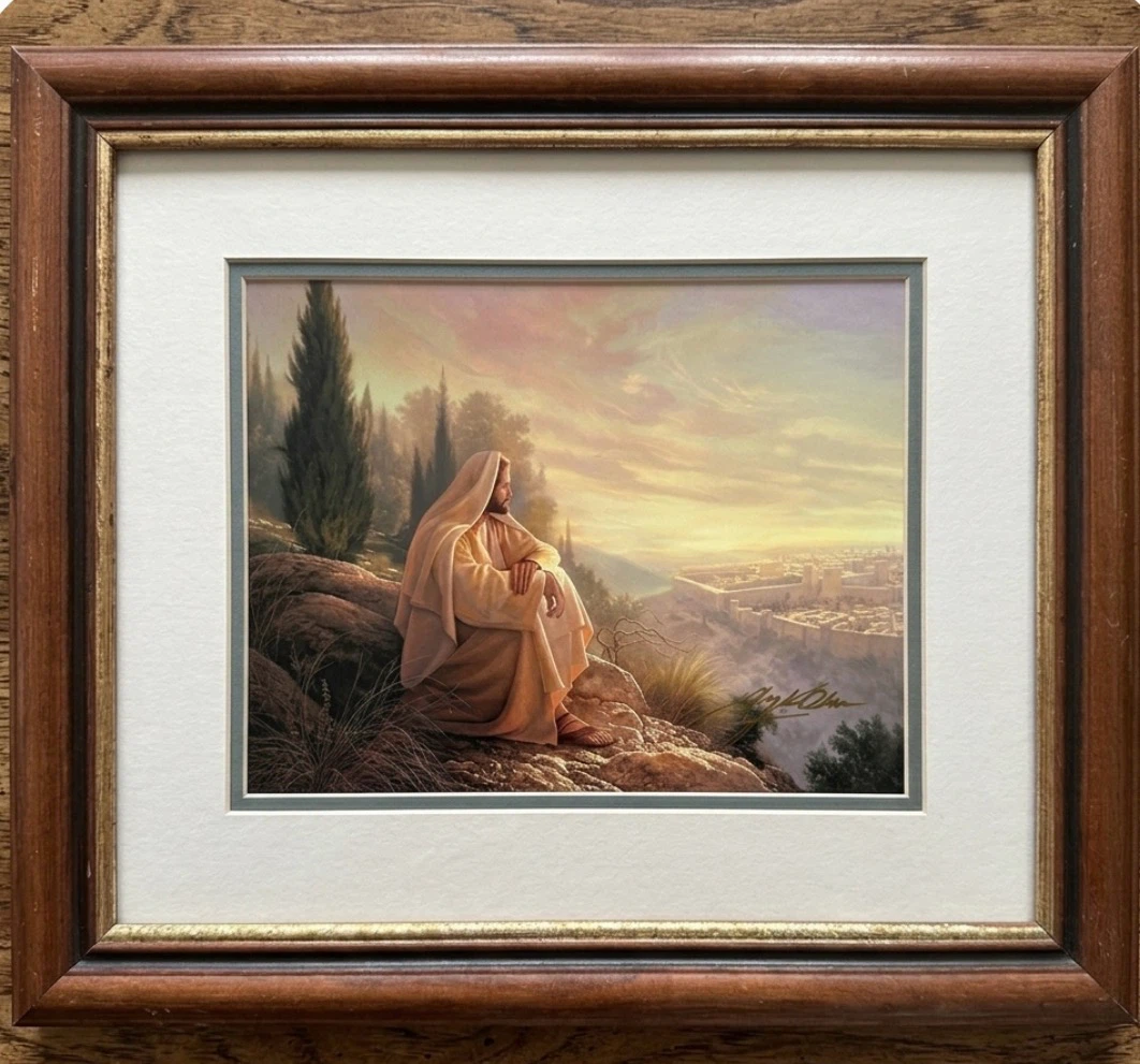Vintage Framed "Visions of Faith" Print – Greg Olsen Fine Art