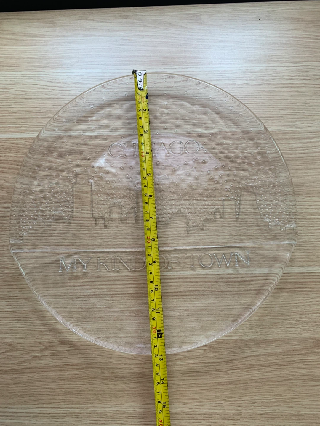 Glass Chicago Plate - photo 4