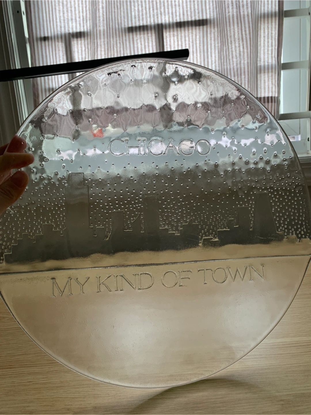 Glass Chicago Plate - photo 5