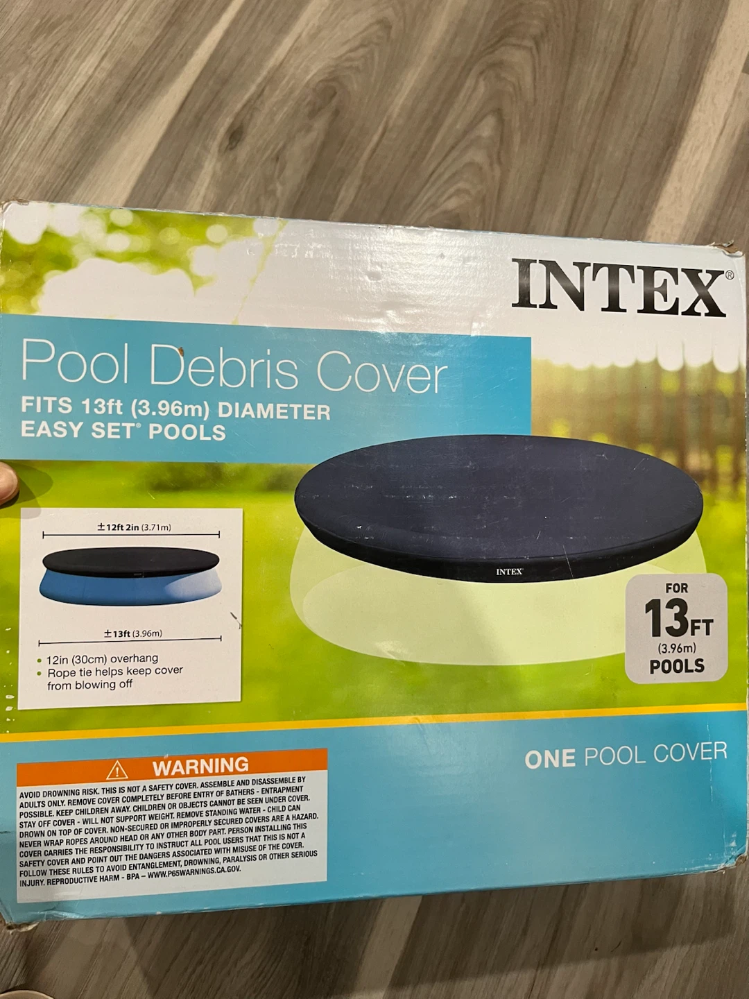 Intex 13 ft Pool Debris Cover
