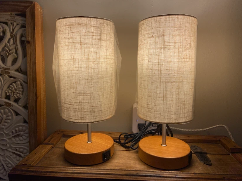 New Touch Control Table Lamps with USB Ports - photo 5