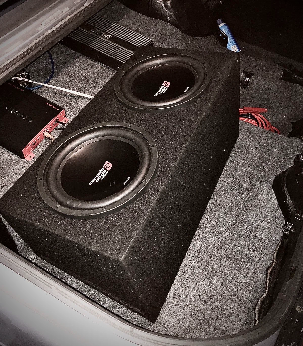 Cerwin Vega Dual 12" Subwoofer Box