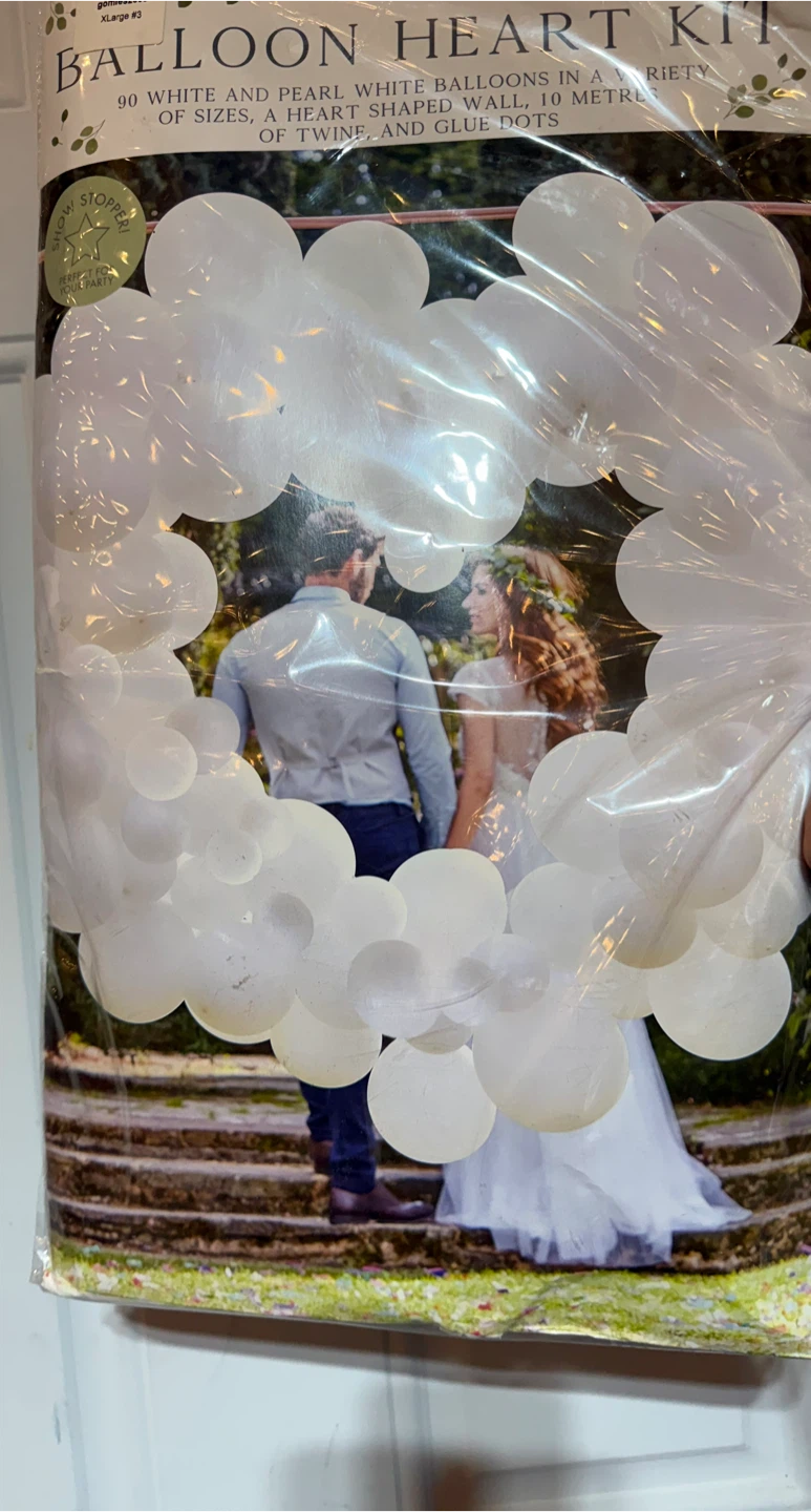 Wedding Balloon Heart Kit
