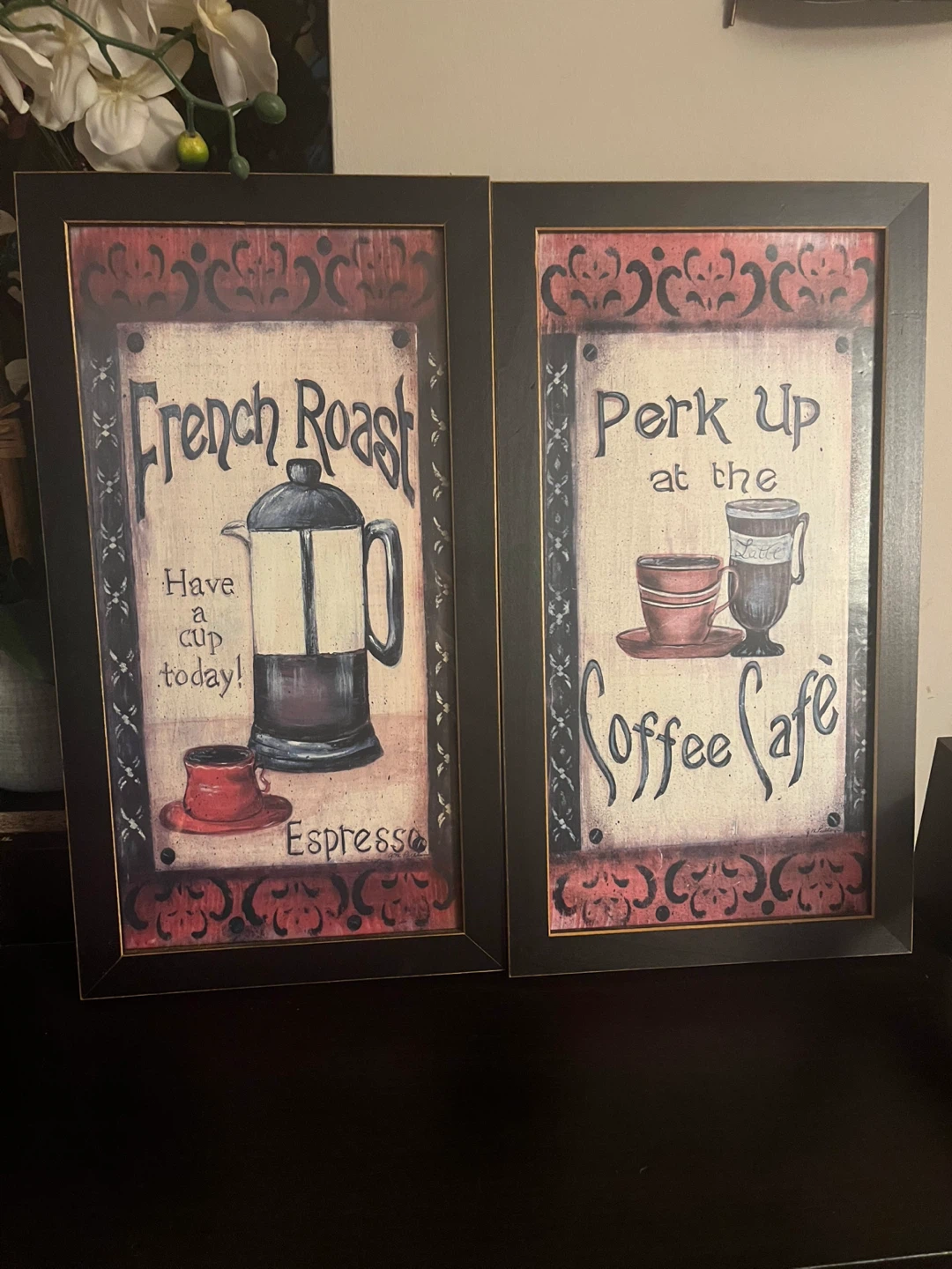 Set of 2 framed art pieces for kitchen by Grace Pullen - photo 2