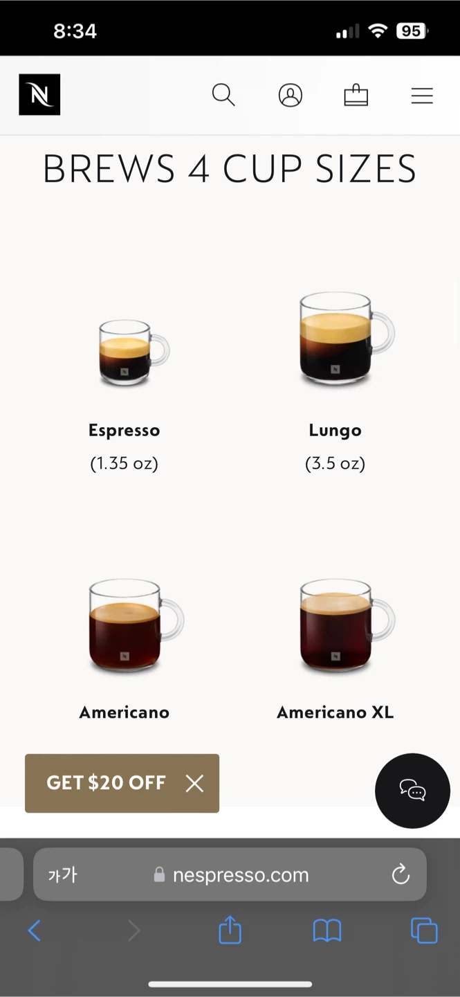 Nespresso CitiZ Platinum Coffee Machine - photo 4