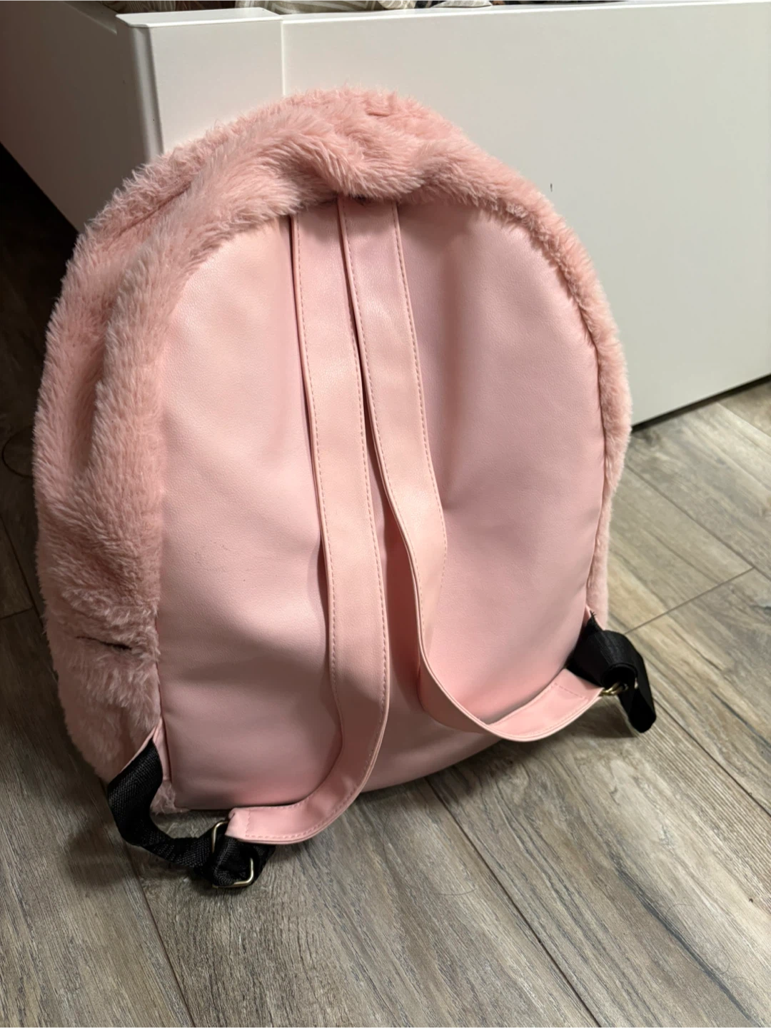 Pink Fuzzy Backpack - photo 2