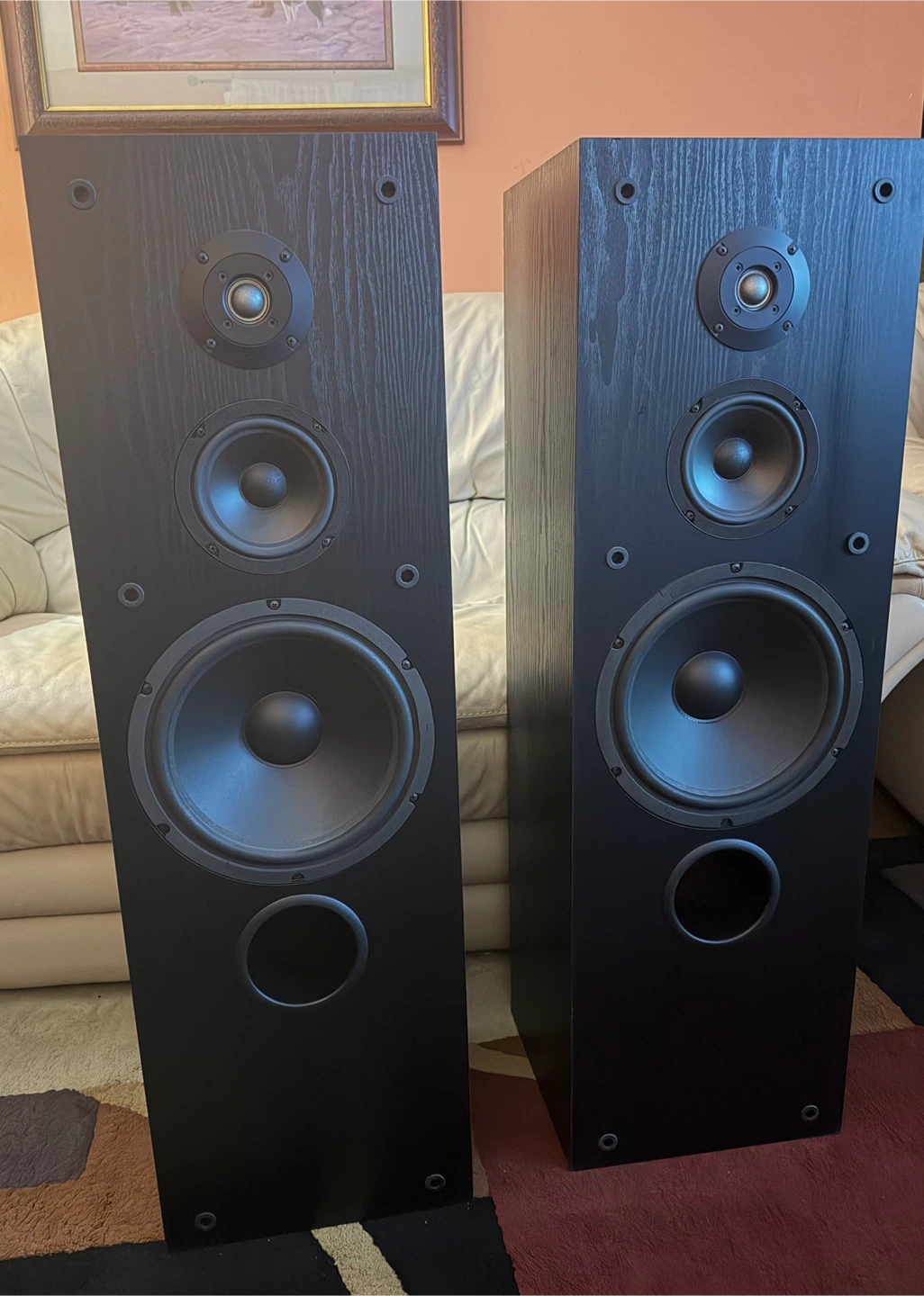 A pair of JBL ARC1000 Tower Speakers