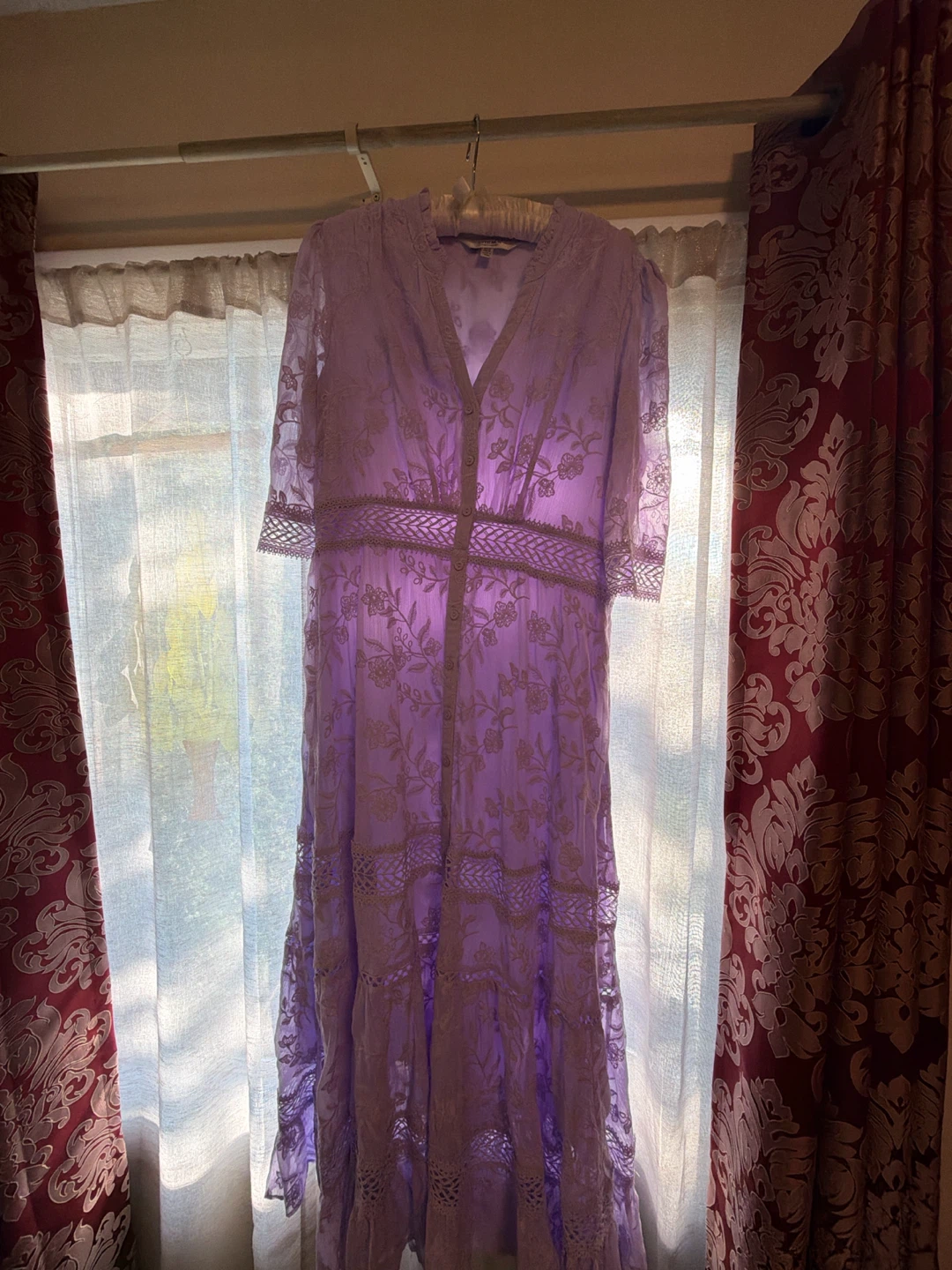 Ever New Melbourne Lavender Lace Dress - photo 3