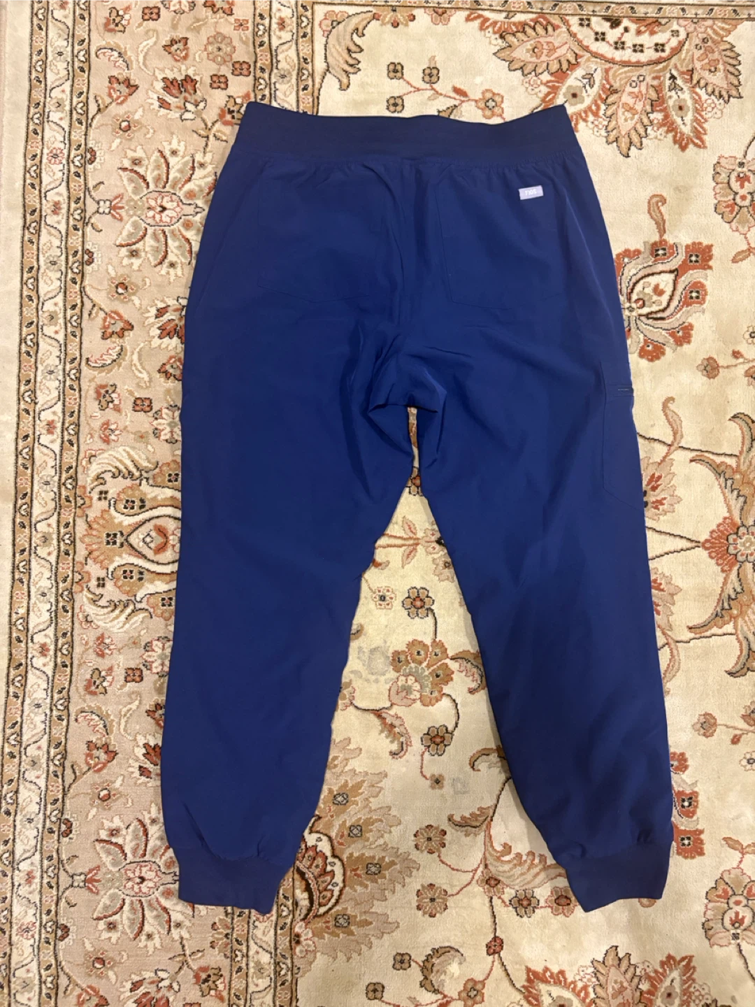 Figs Navy Zamora High Rise Jogger Scrub Pant Medium Petite - photo 3