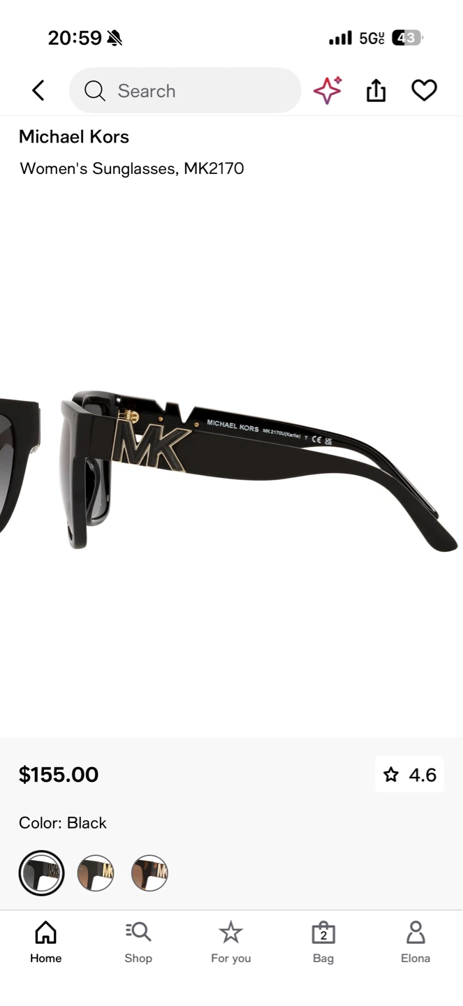 Michael Kors Women's Sunglasses MK2170 - photo 2