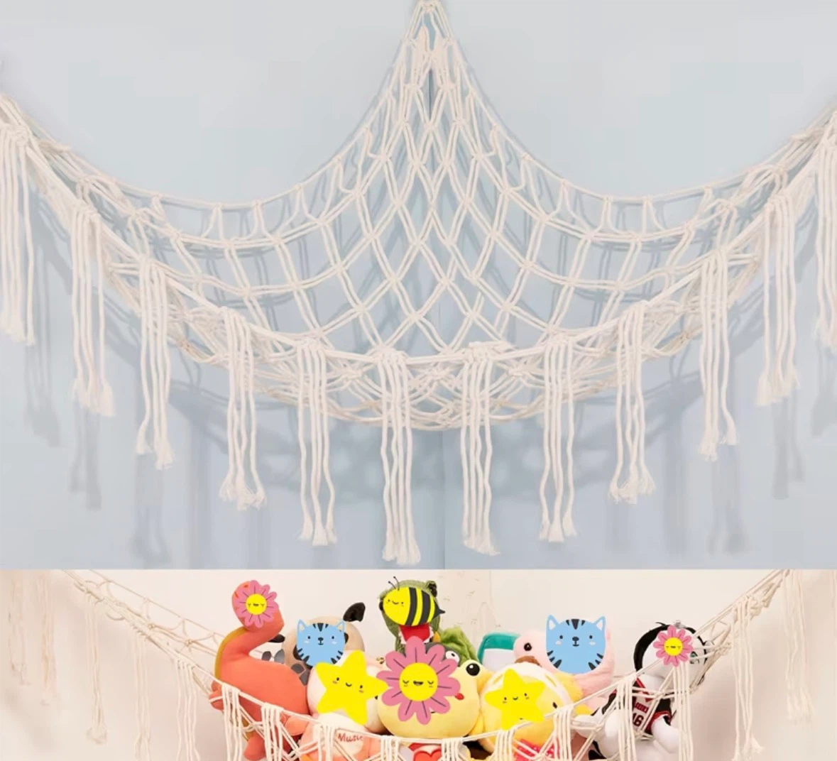 Macrame Toy Hammock