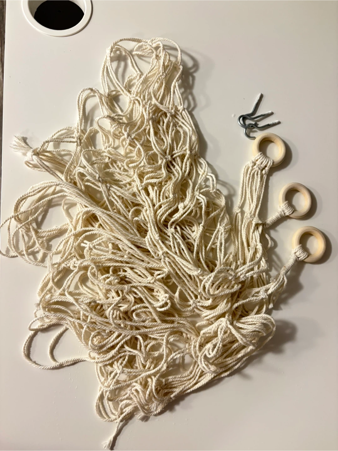 Macrame Toy Hammock - photo 3