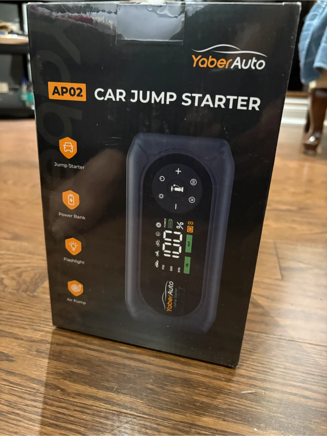 AP02 Car Jump Starter with Air Compressor - photo 2