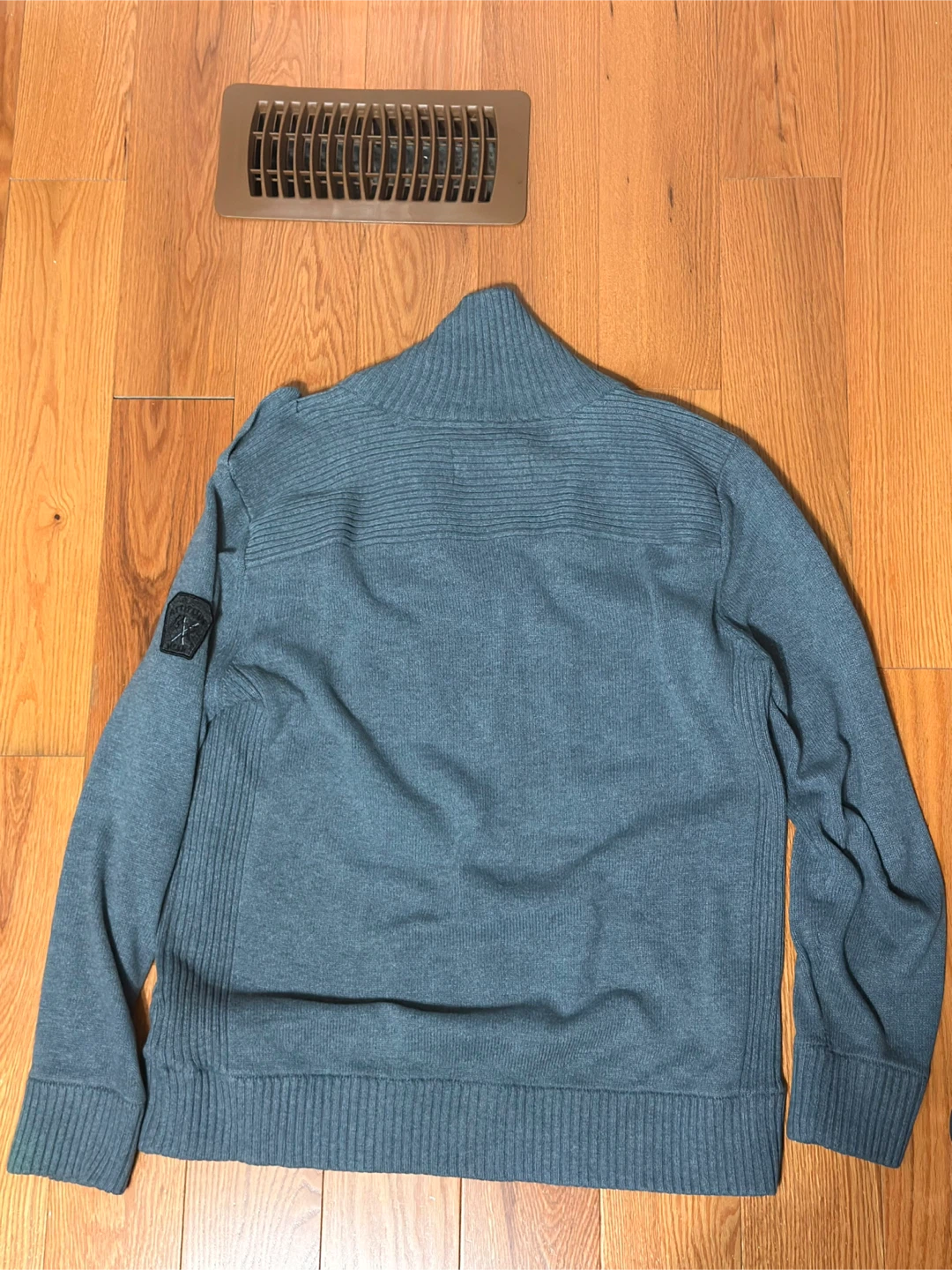Mexx Men's Grey Collar Sweater Size XL - photo 3