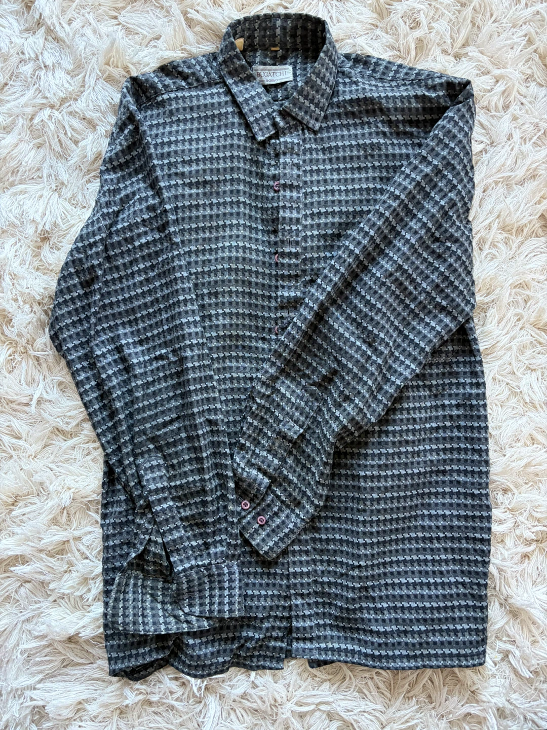 Bugatchi Uomo Long Sleeve Button-Up Shirt - photo 2