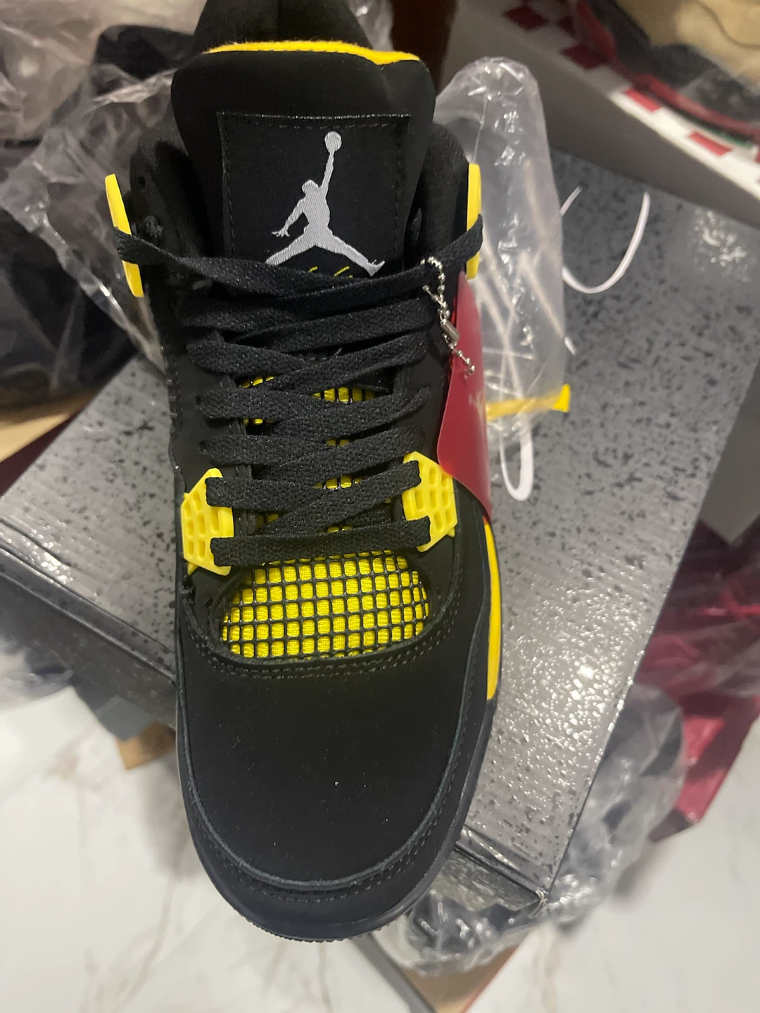 Nike Air Jordan 4 "Lightning" Size 10 - photo 2