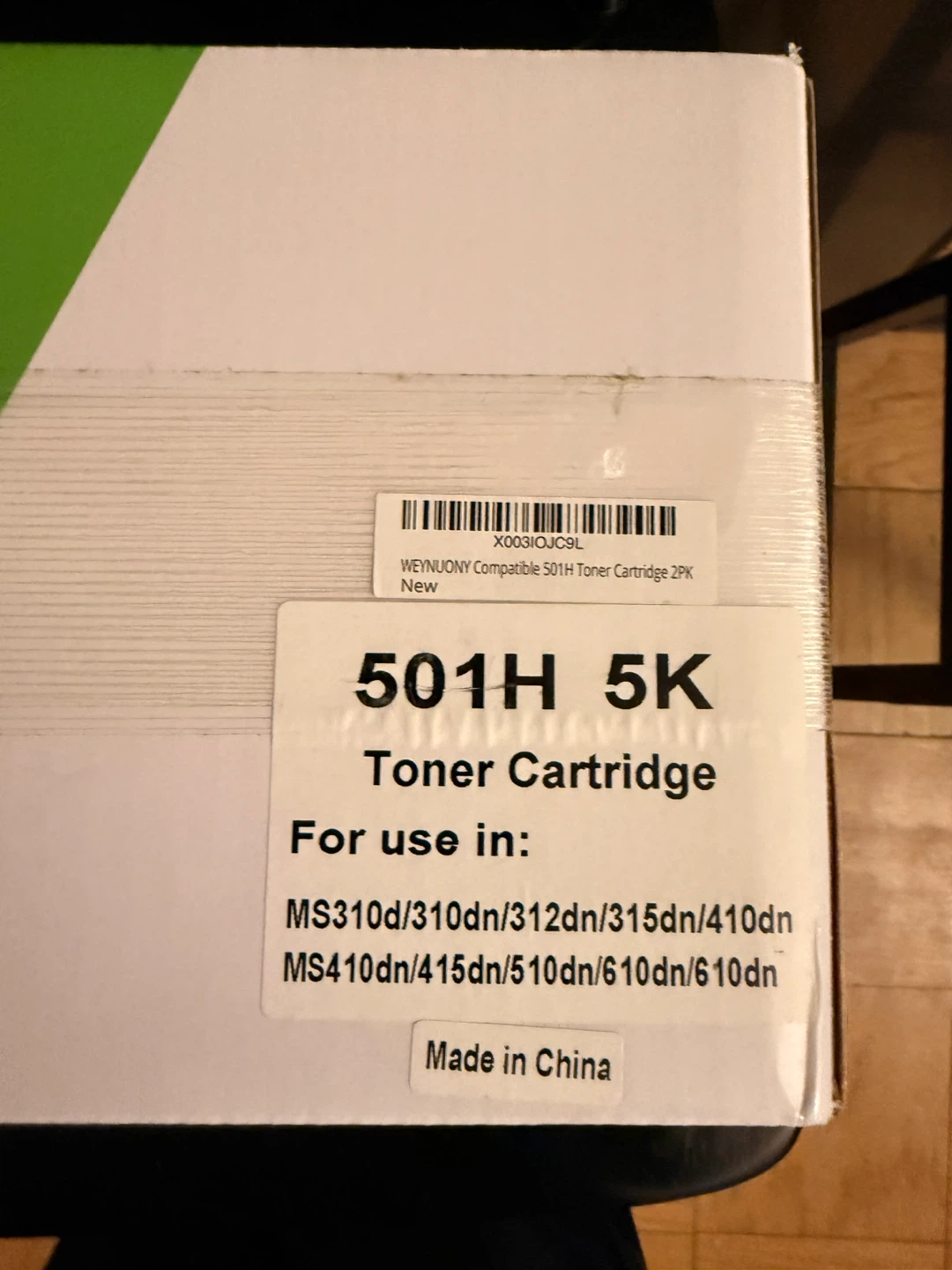 Brand New 501H 5K Toner Cartridge - photo 3