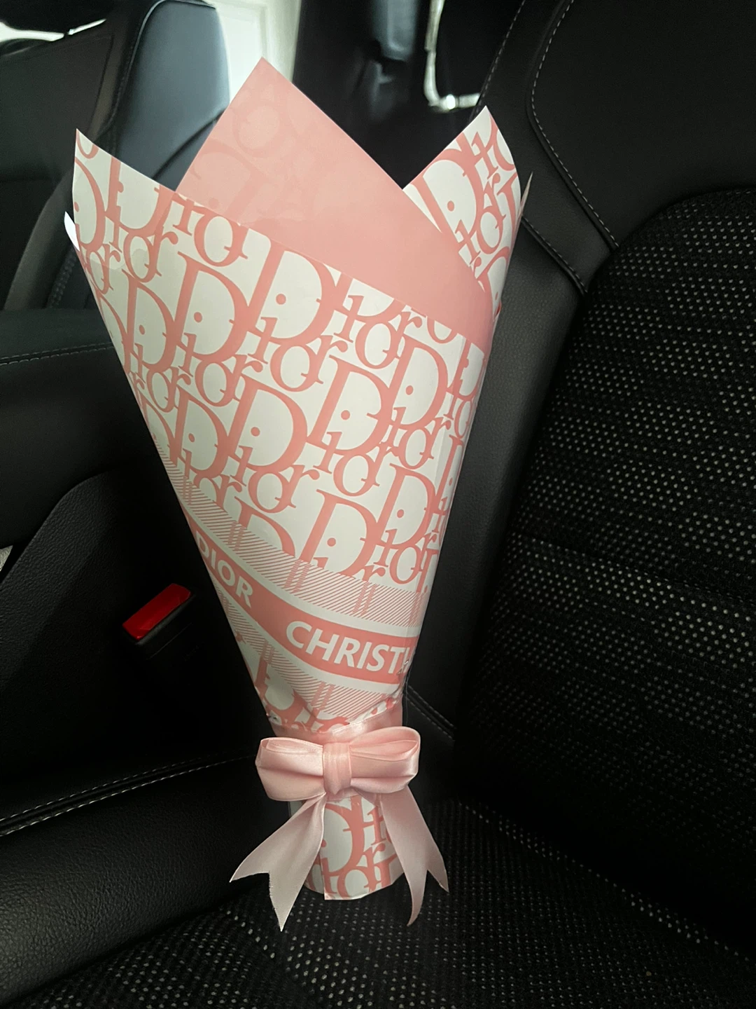 12 count pink and beige bouquet