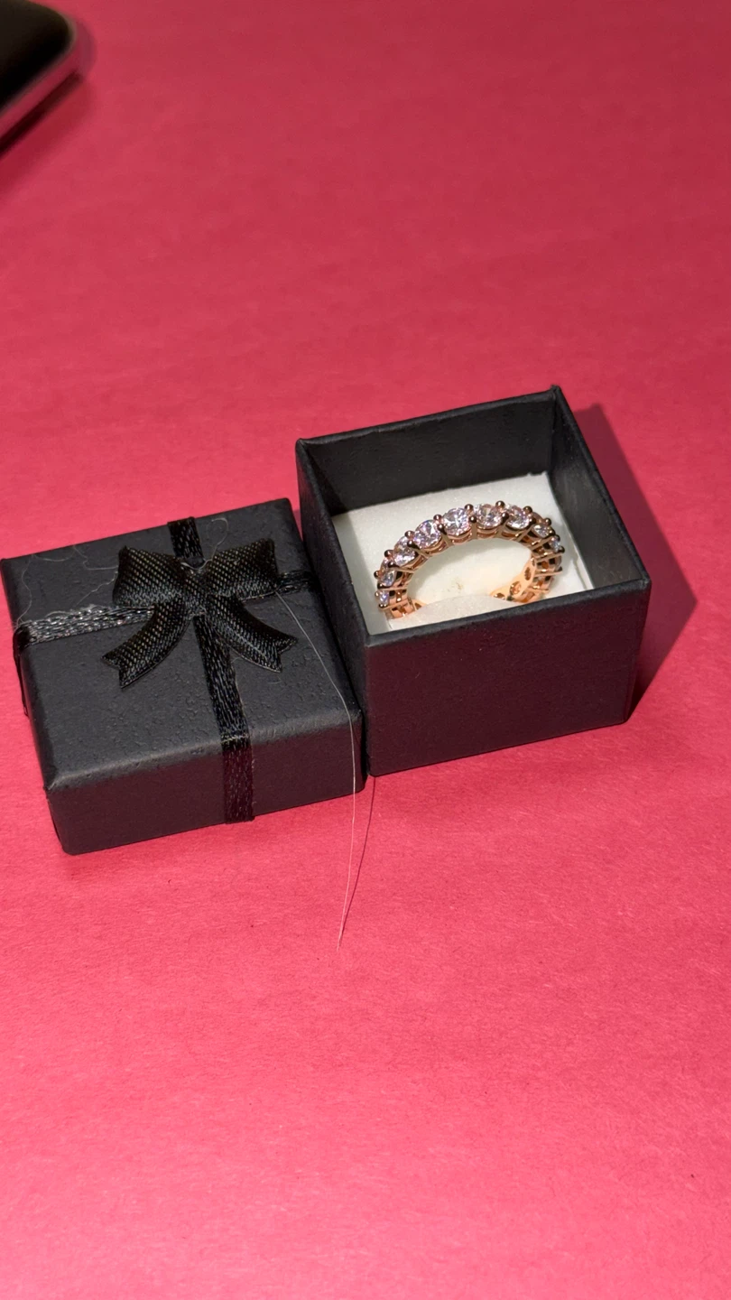 925 Gold Promise Ring - photo 3